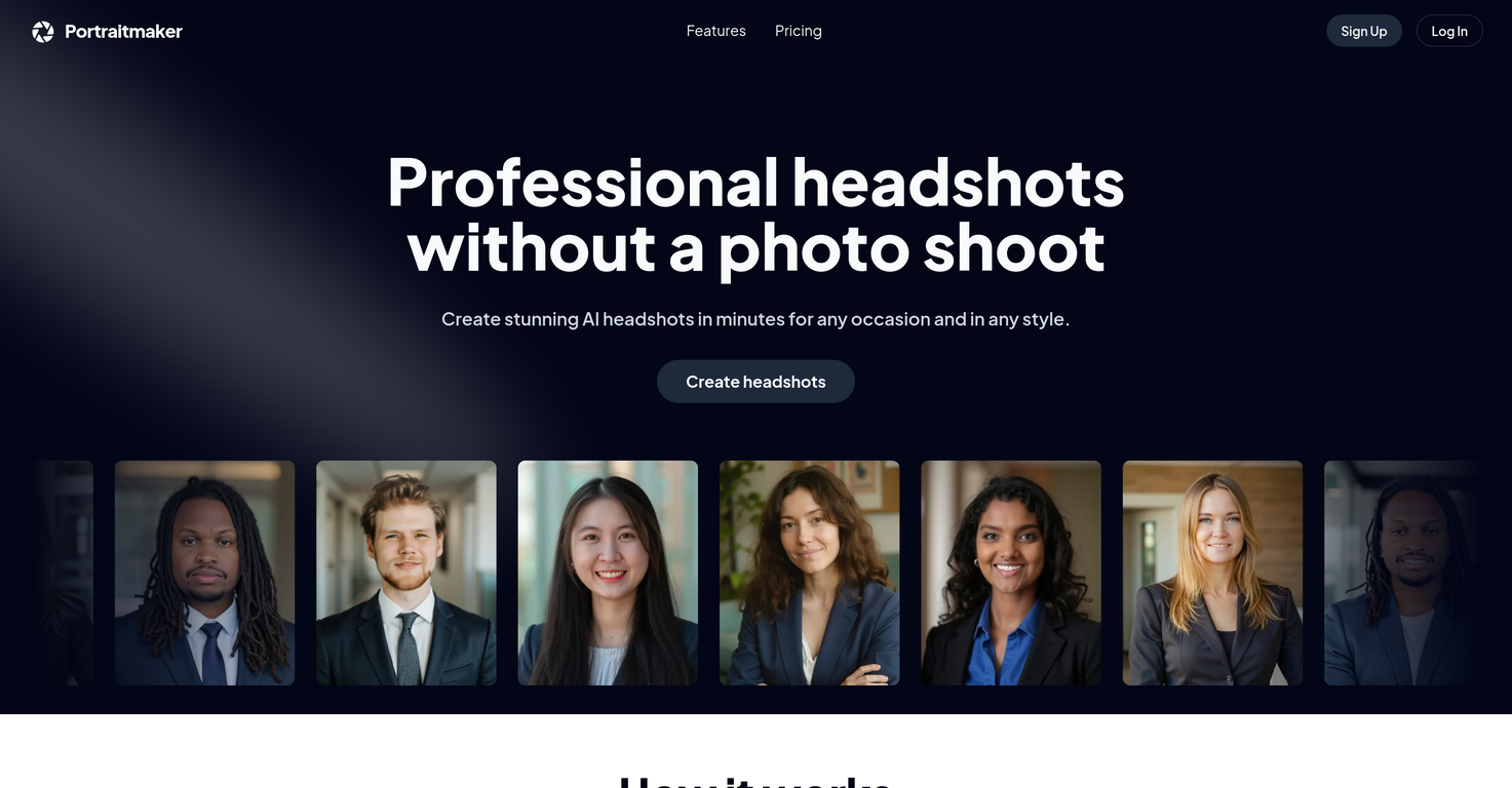Portraitmaker screenshot