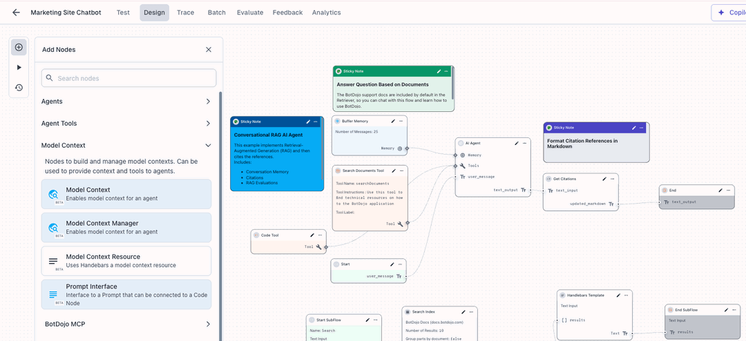BotDojo screenshot