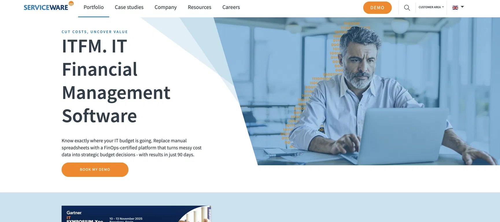 Serviceware ITFM Software screenshot