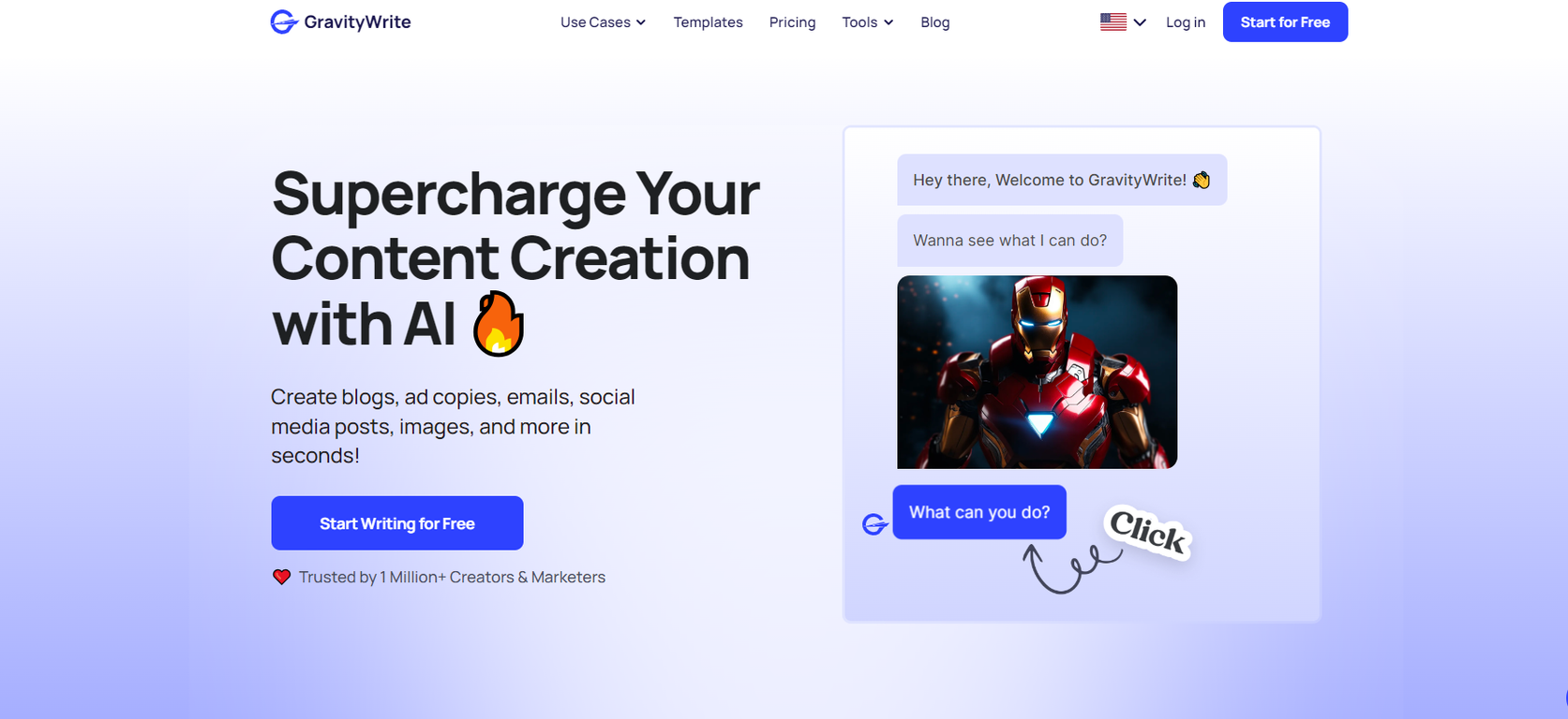 GravityWrite screenshot