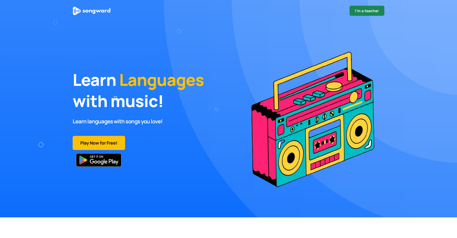 SongWord screenshot