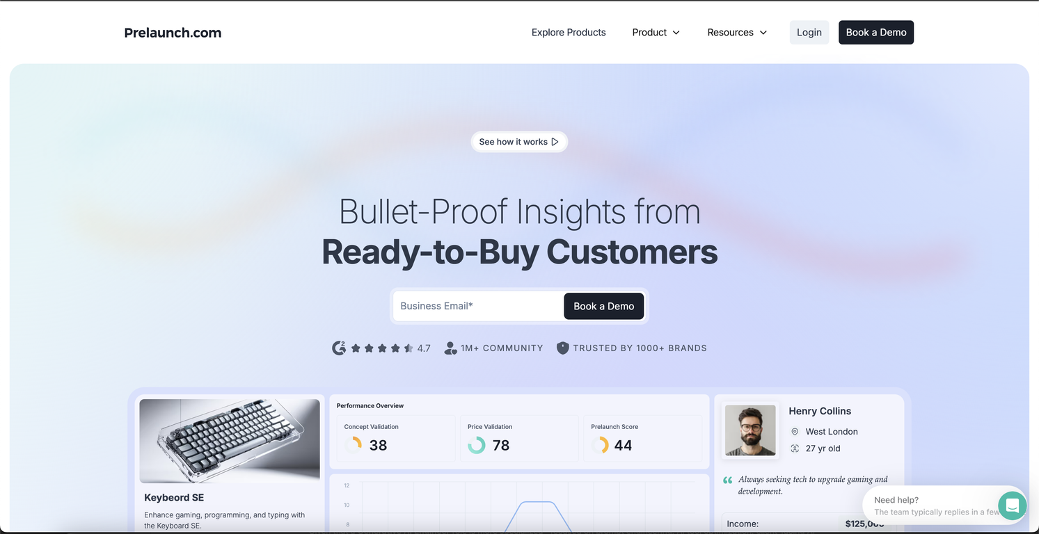 Prelaunch screenshot