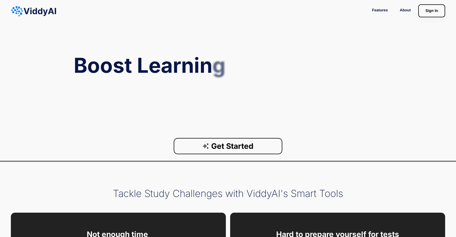 ViddyAI screenshot