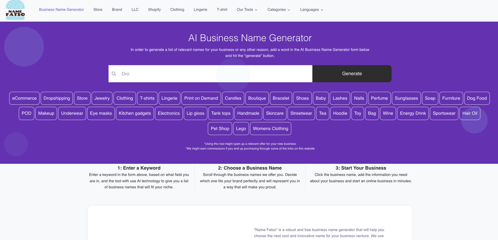 Name Fatso screenshot