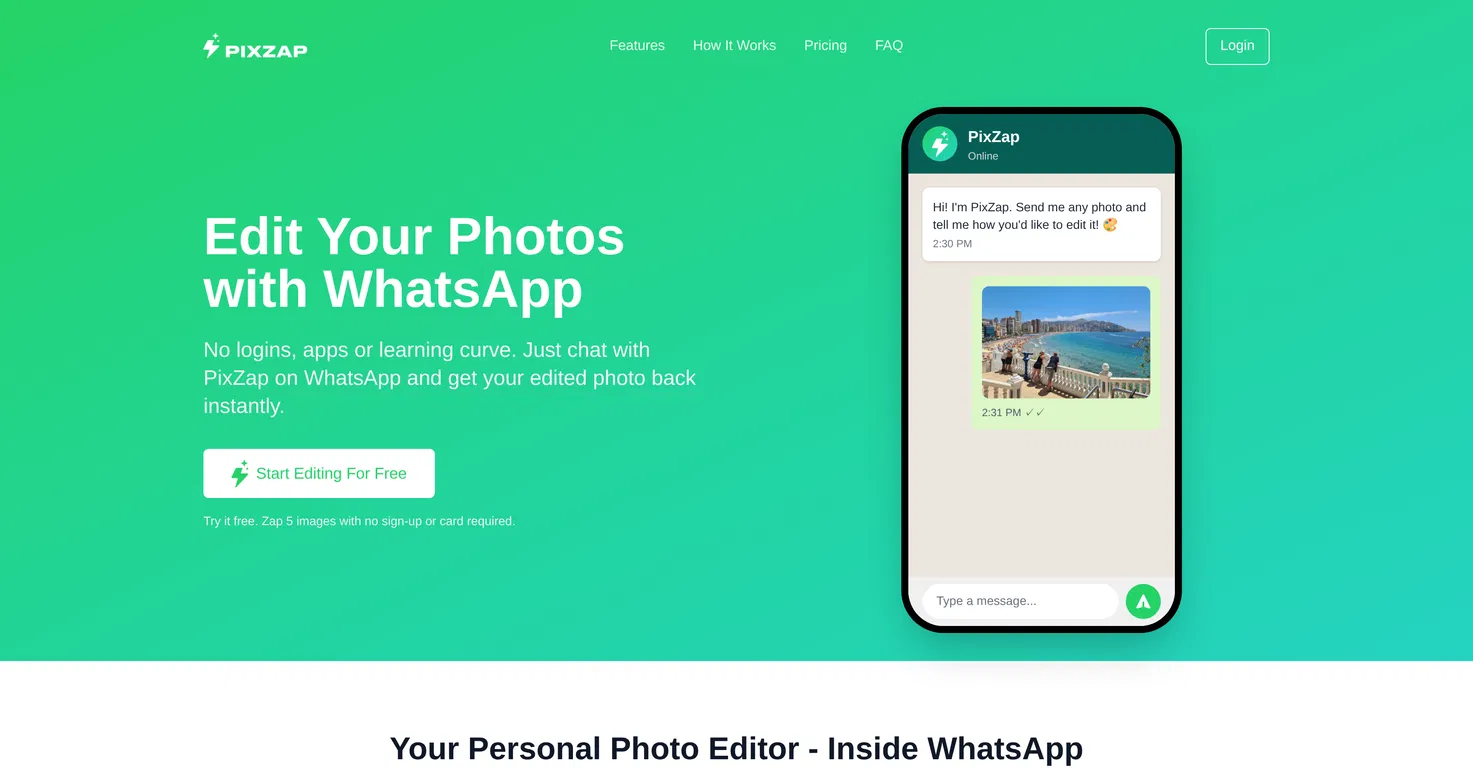 PixZap screenshot
