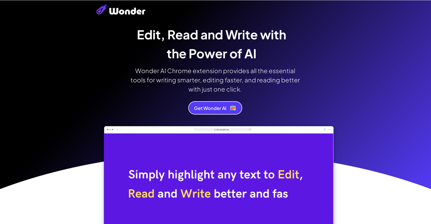 WonderAI screenshot