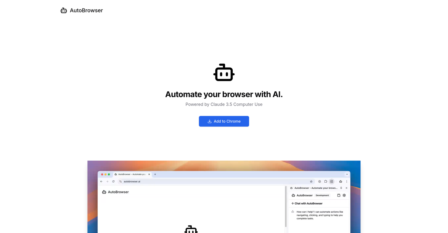 AutoBrowser screenshot