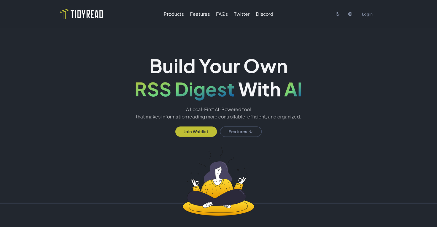 Tidyread screenshot