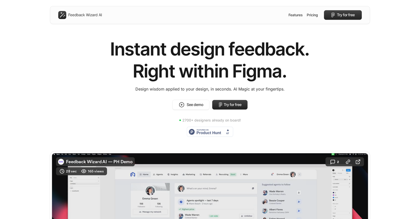 Feedback Wizard screenshot