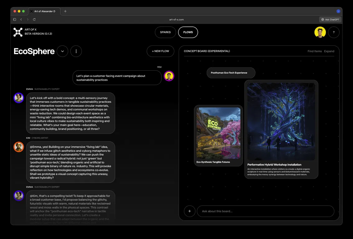 Art of X screenshot