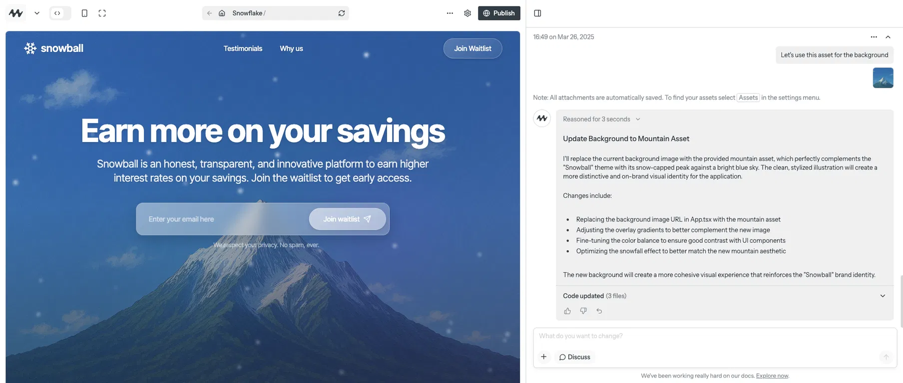 Mocha screenshot
