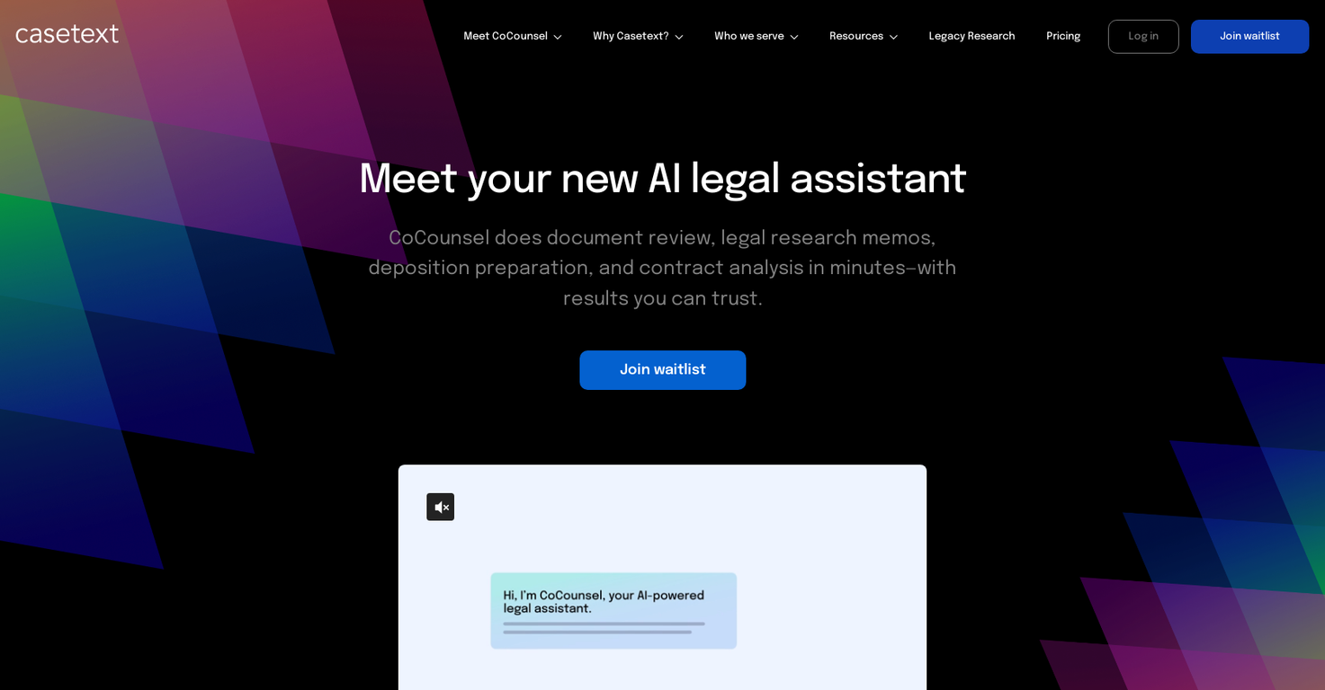 Casetext screenshot