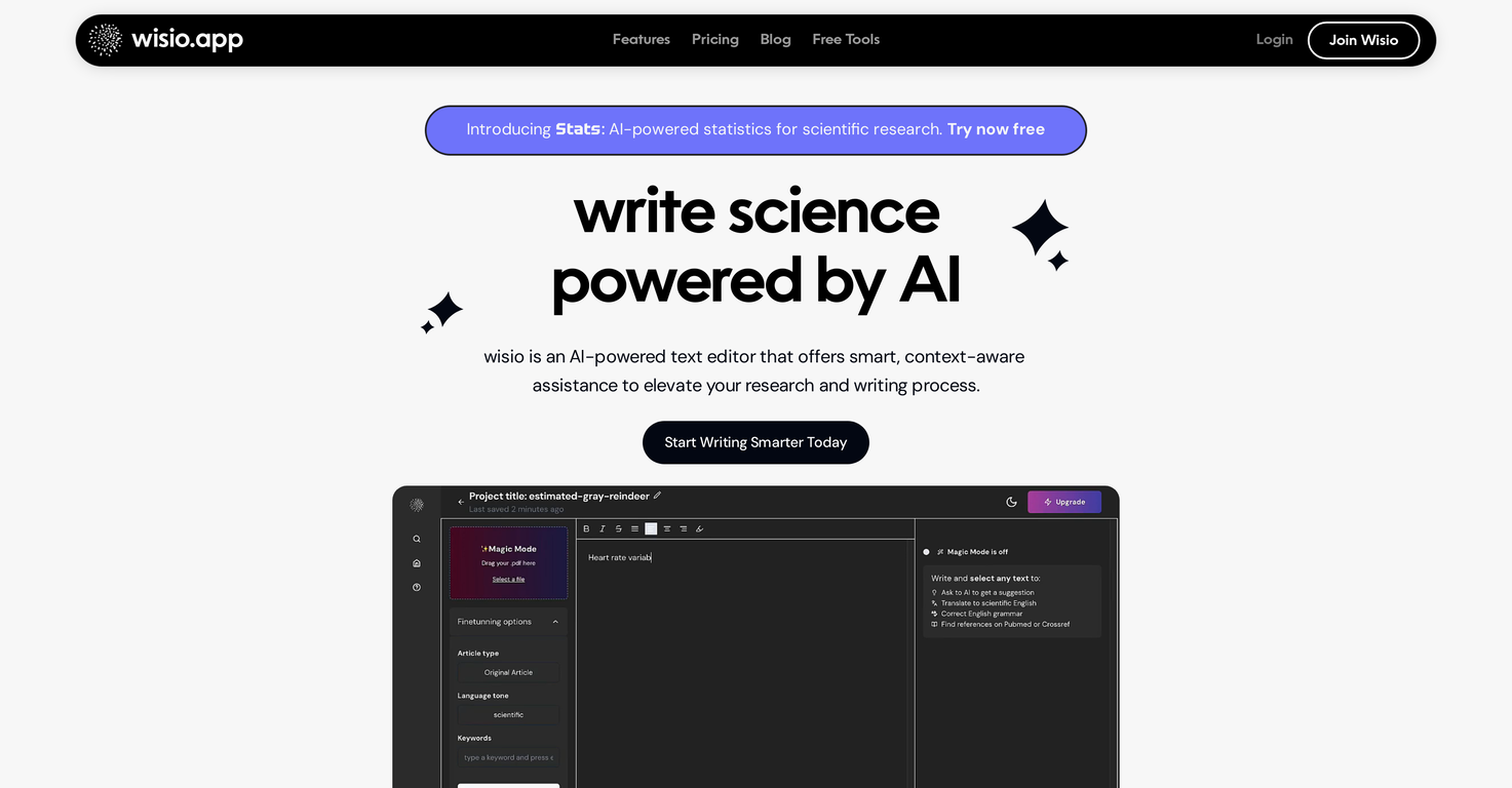 Wisio screenshot
