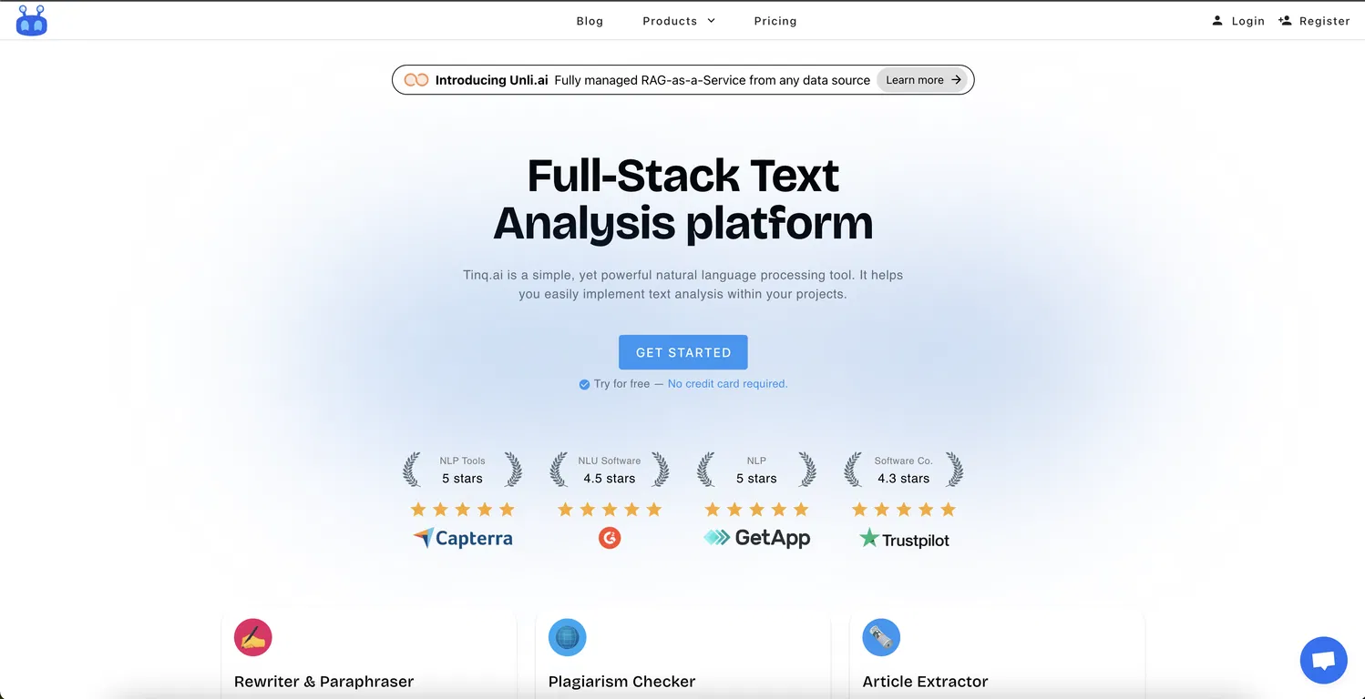 Tinq screenshot