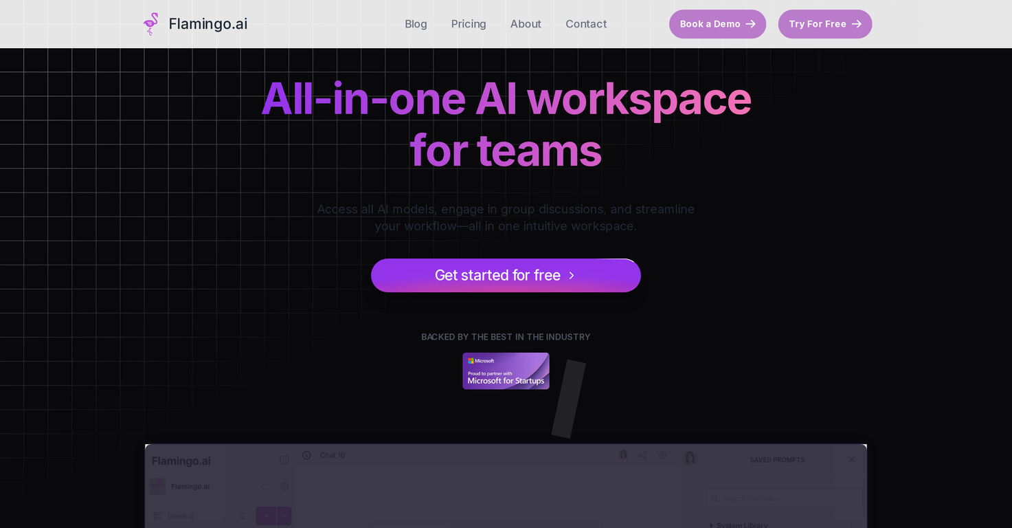 Flamingo.ai screenshot