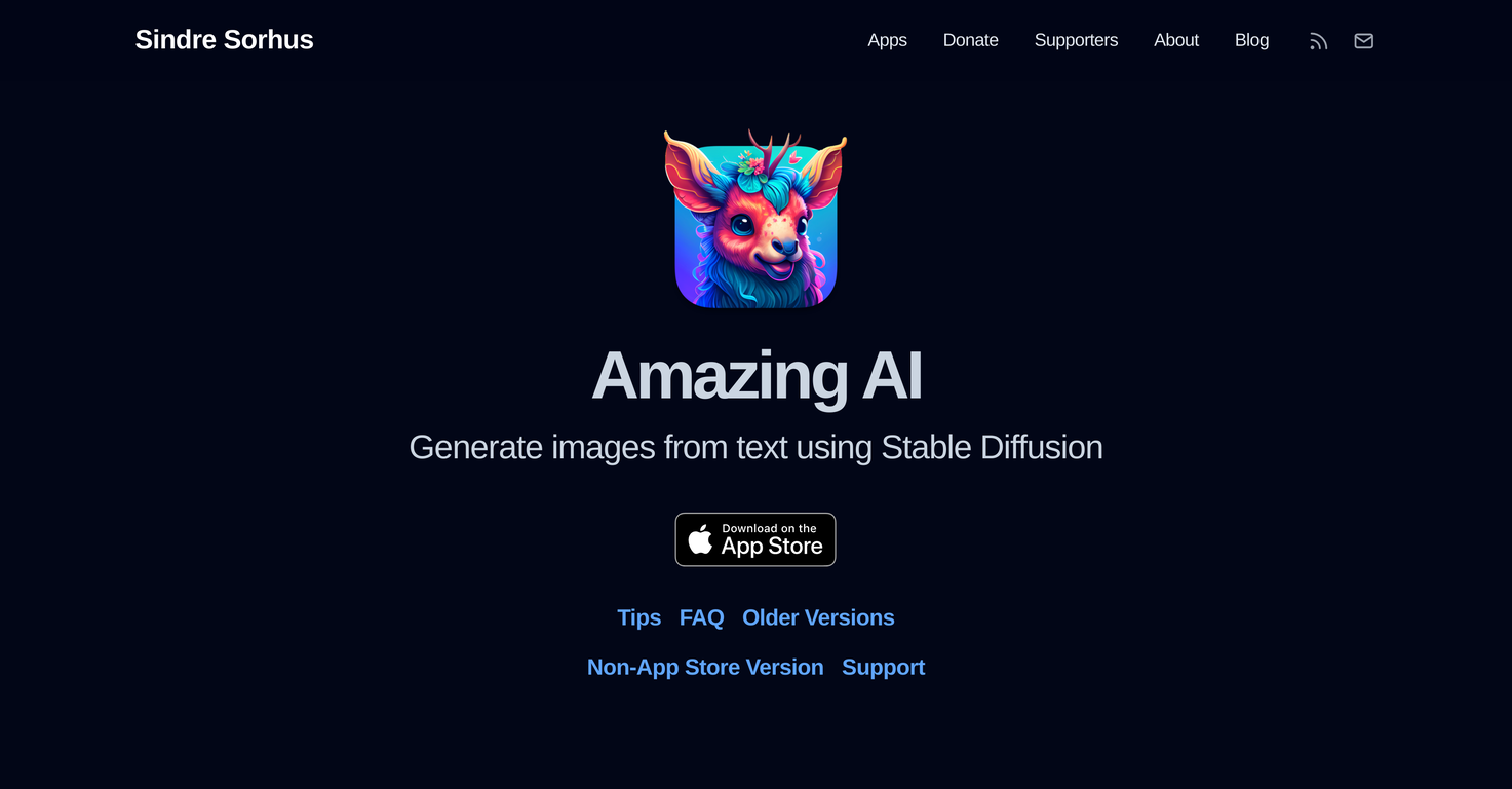 Amazing AI screenshot