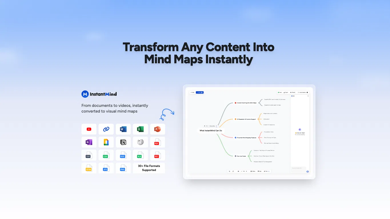InstantMind screenshot