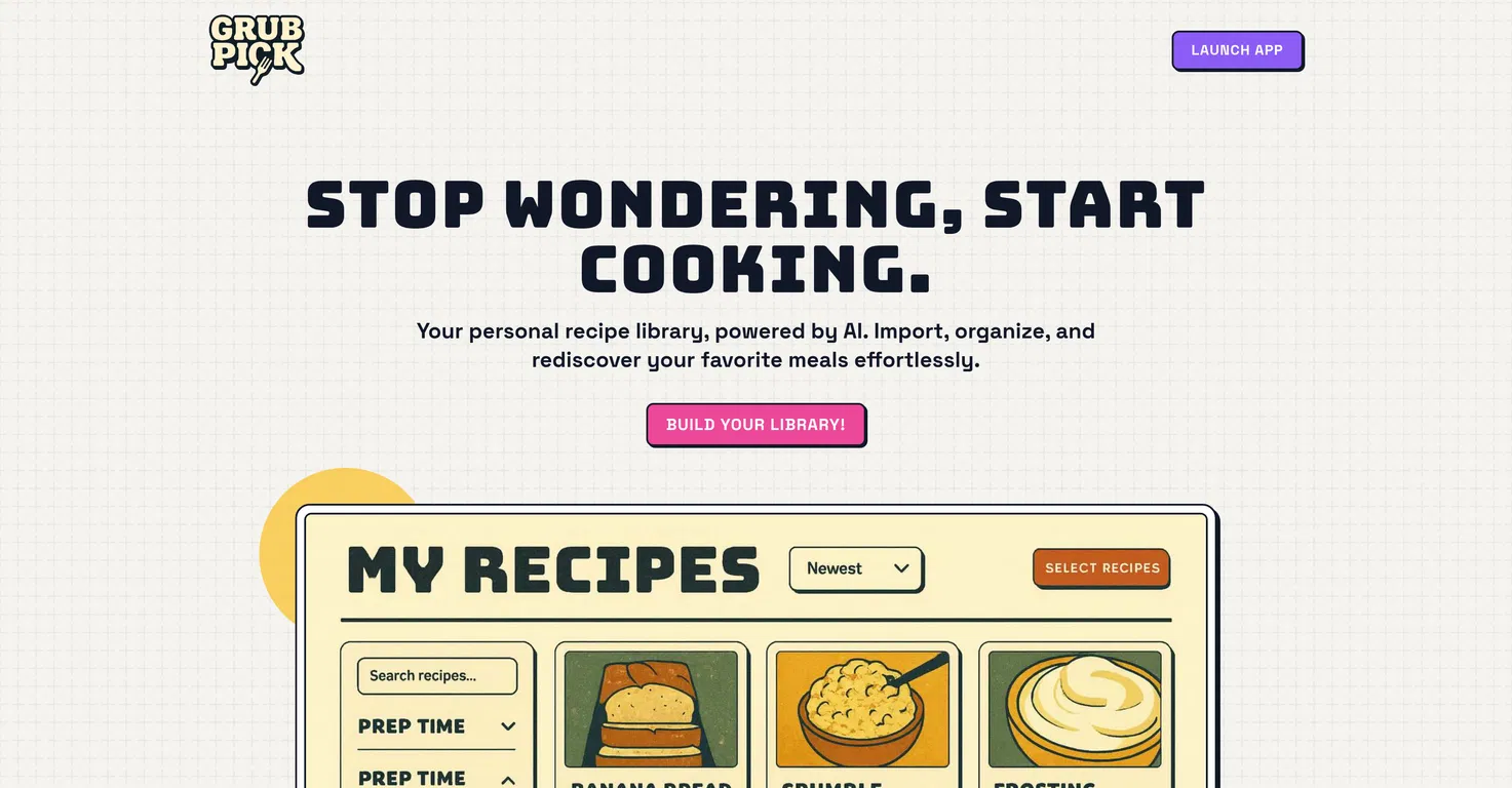 GrubPick screenshot