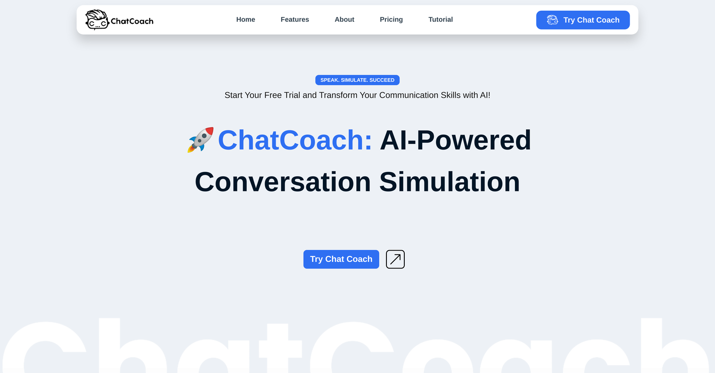 ChatCoach screenshot