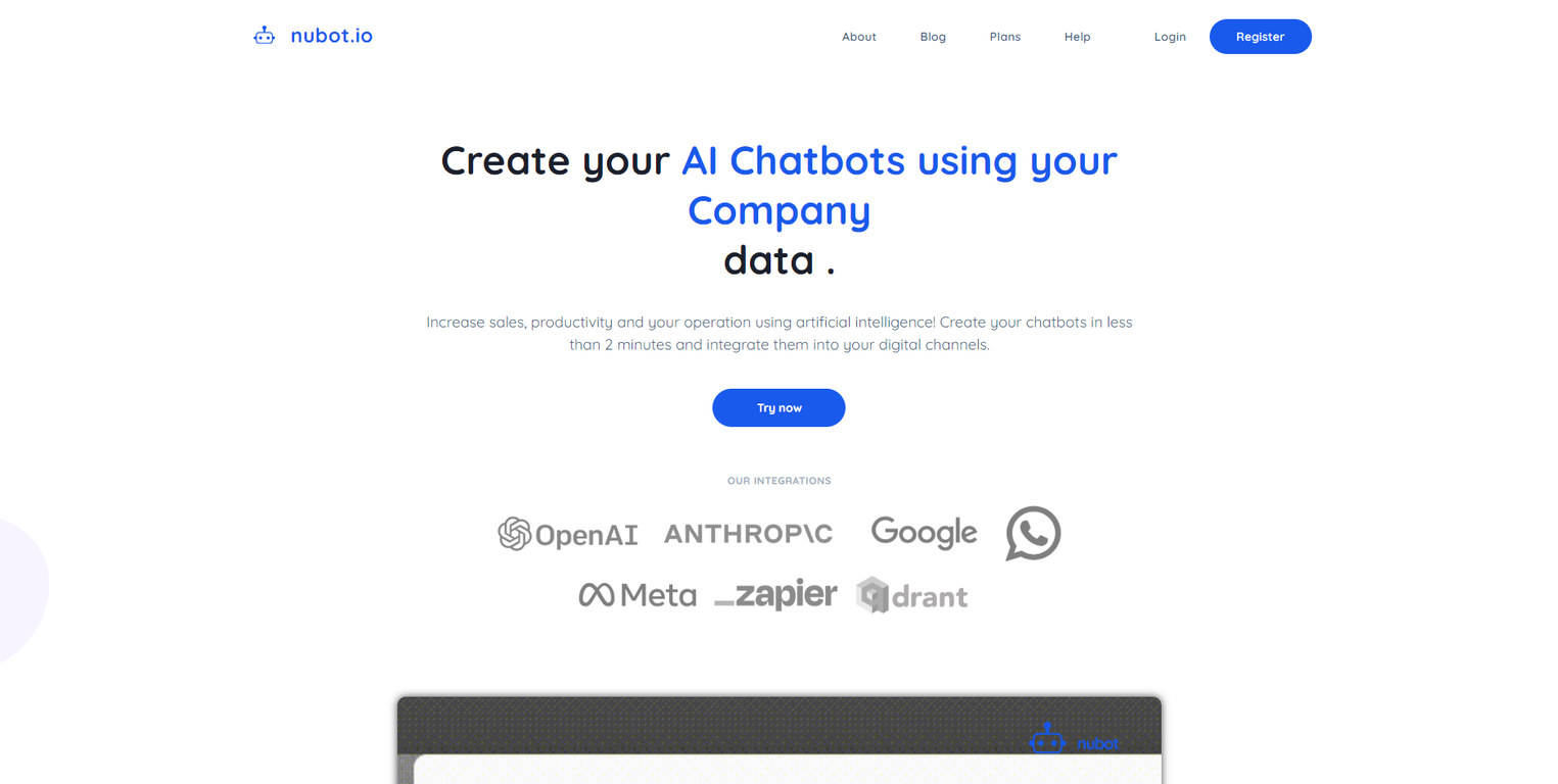 Nubot screenshot