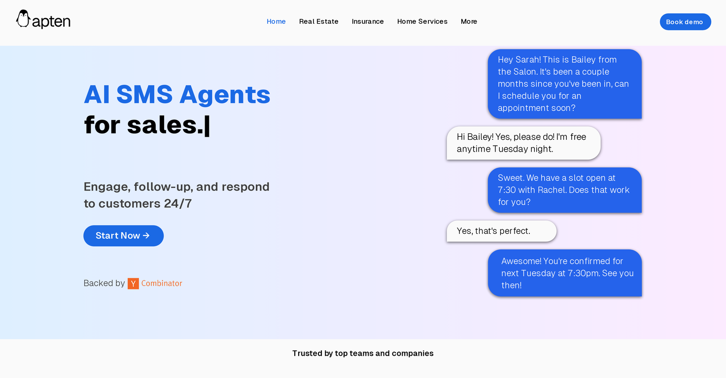 Apten screenshot