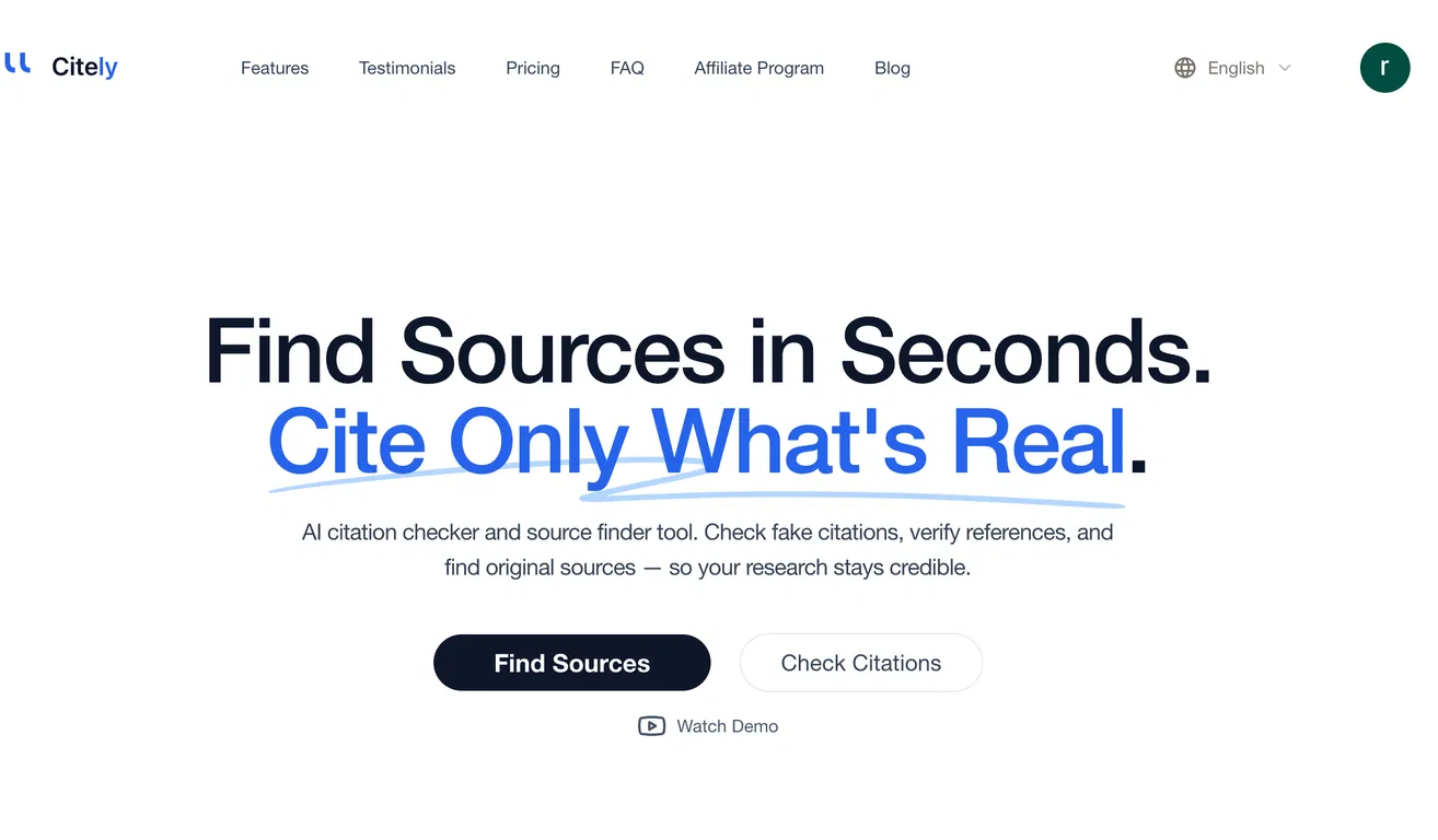 Citely screenshot
