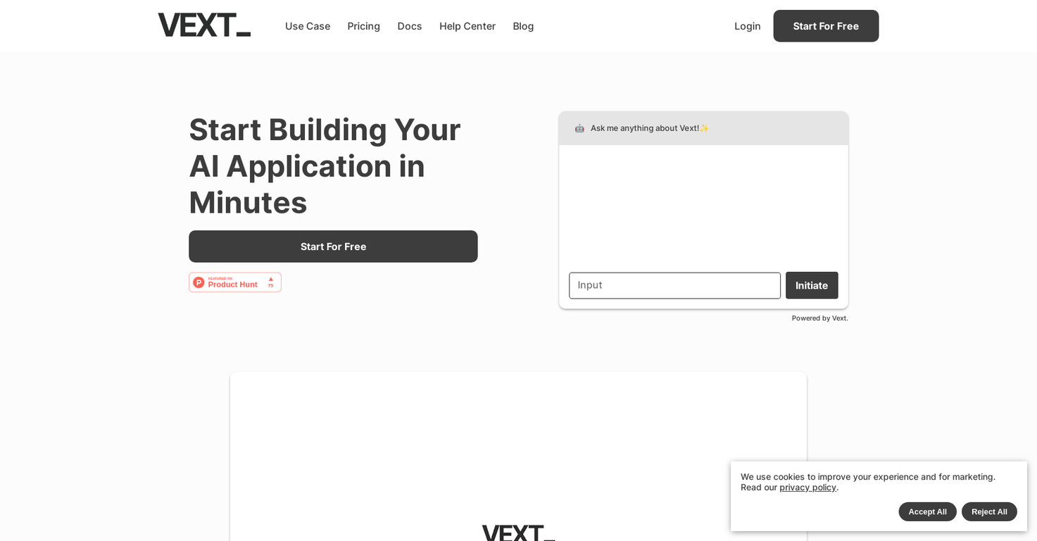 Vext screenshot