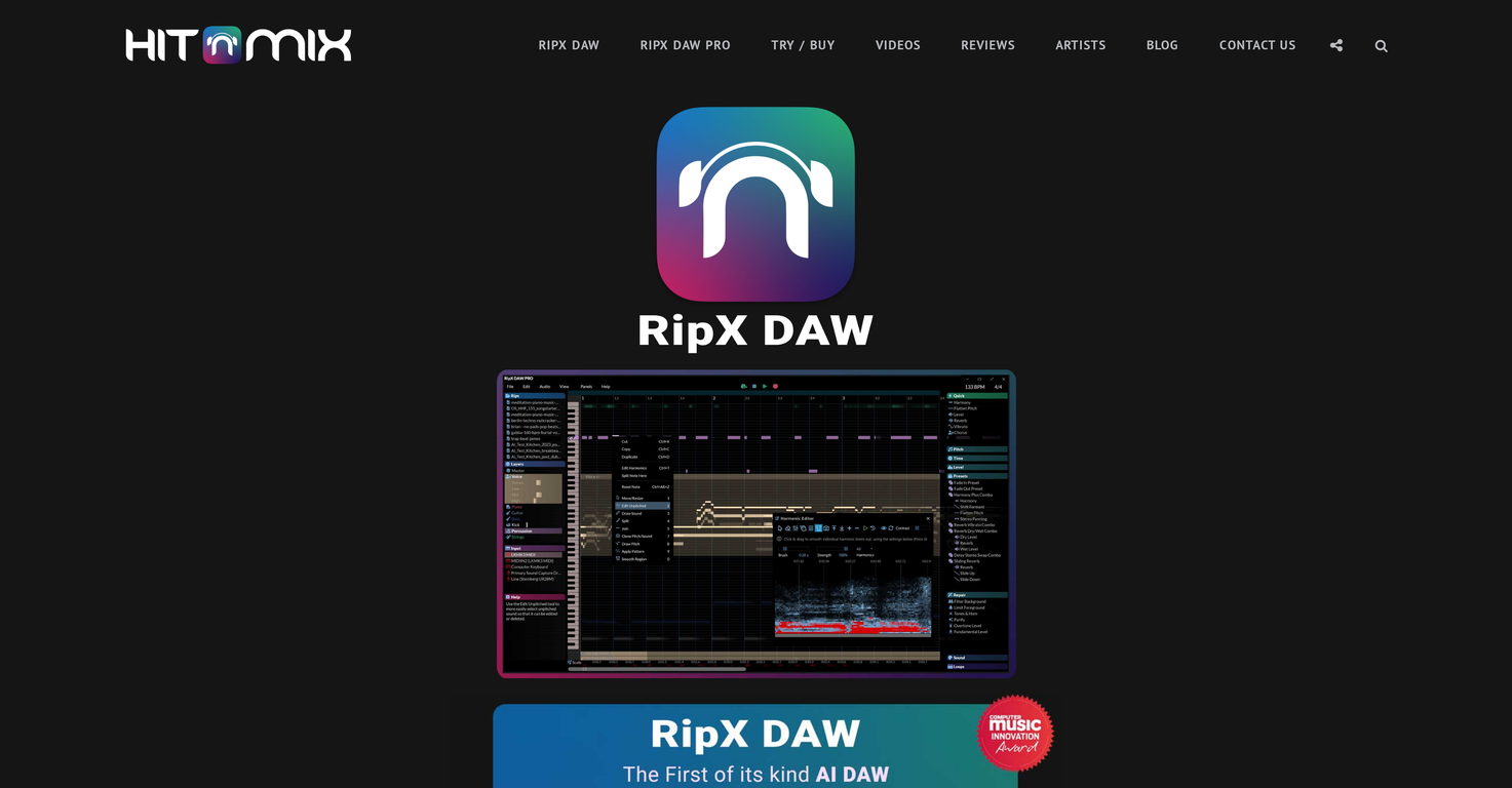RipX screenshot