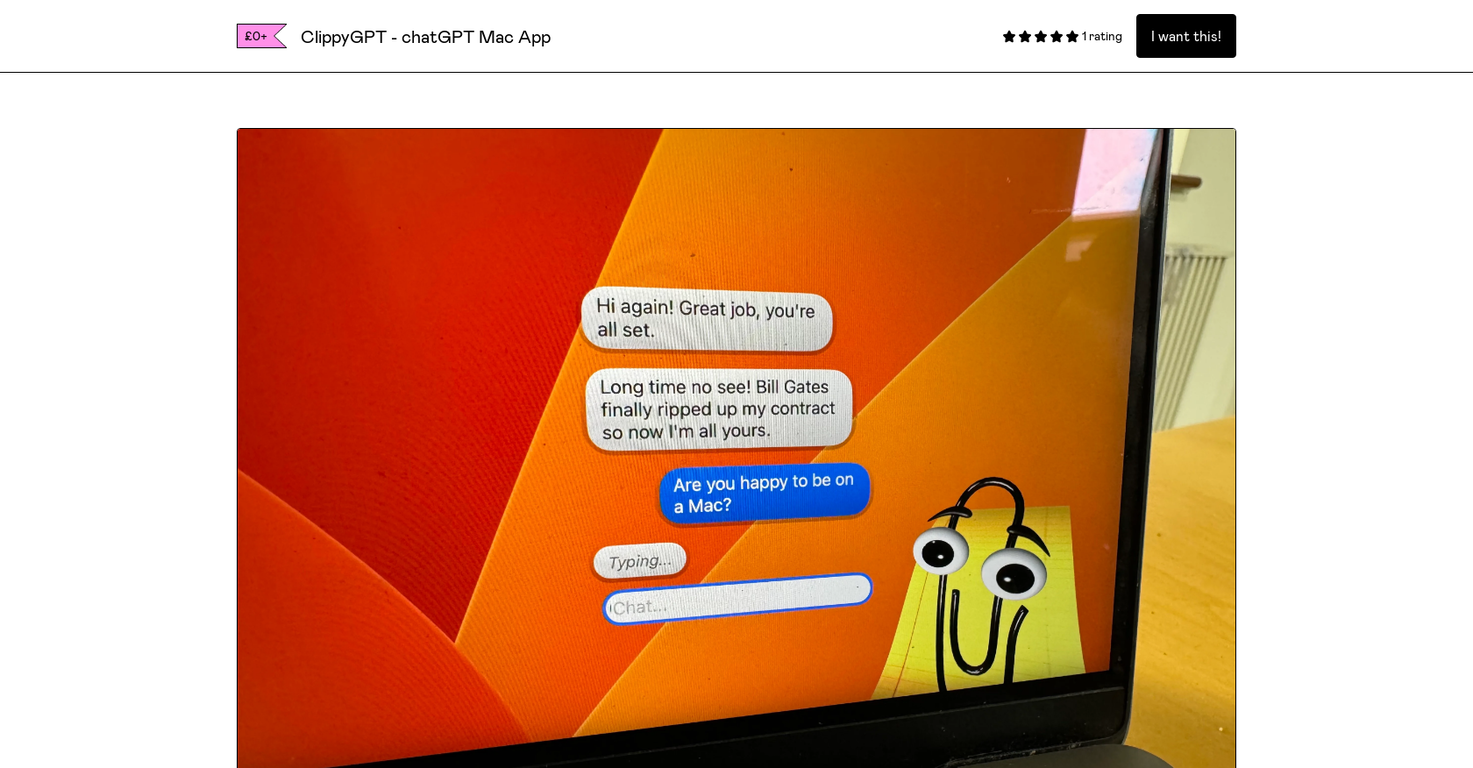 ClippyGPT screenshot
