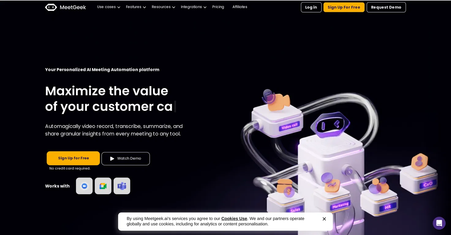 MeetGeek screenshot