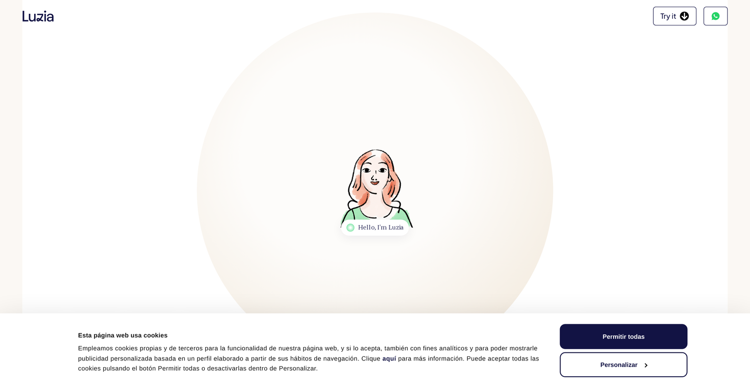 Luzia screenshot