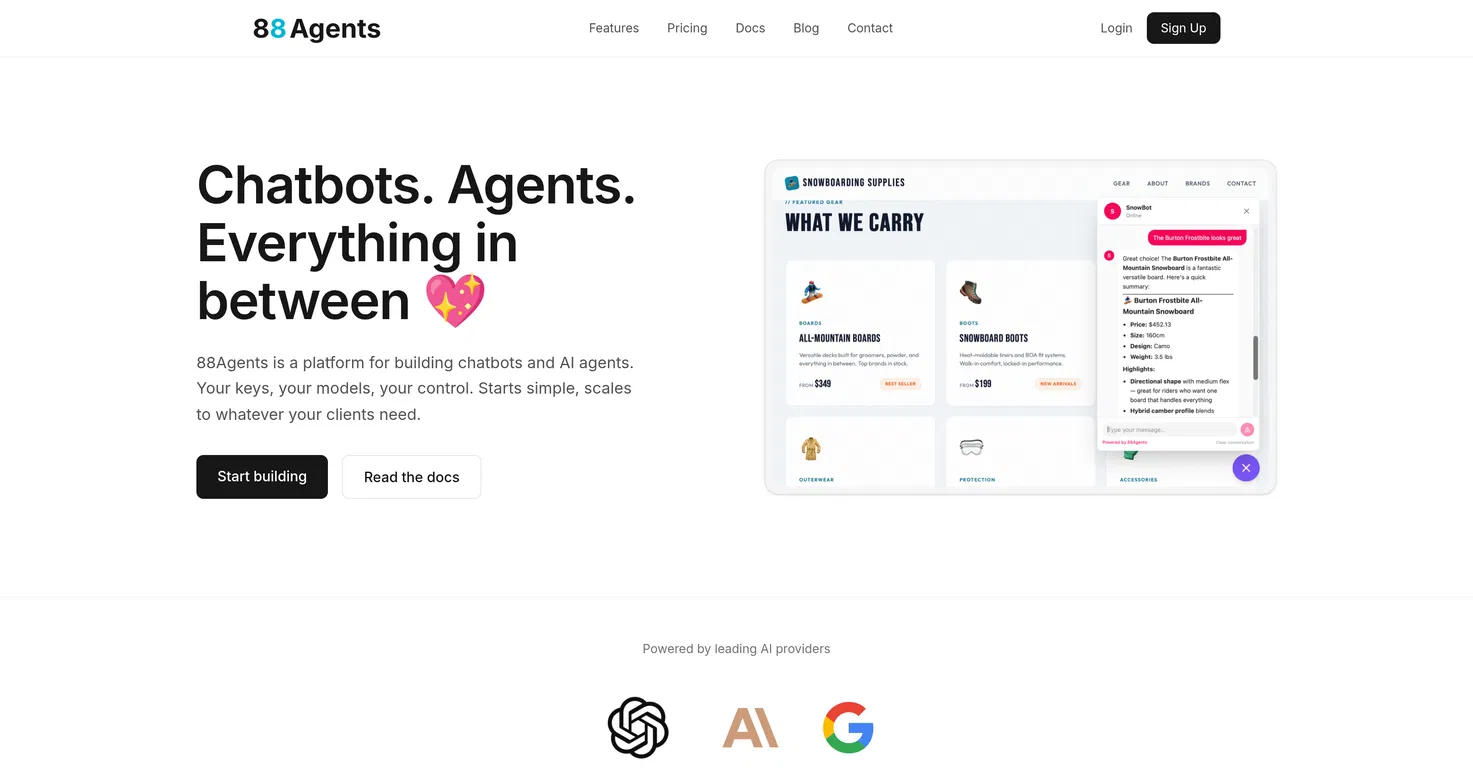 88Agents screenshot