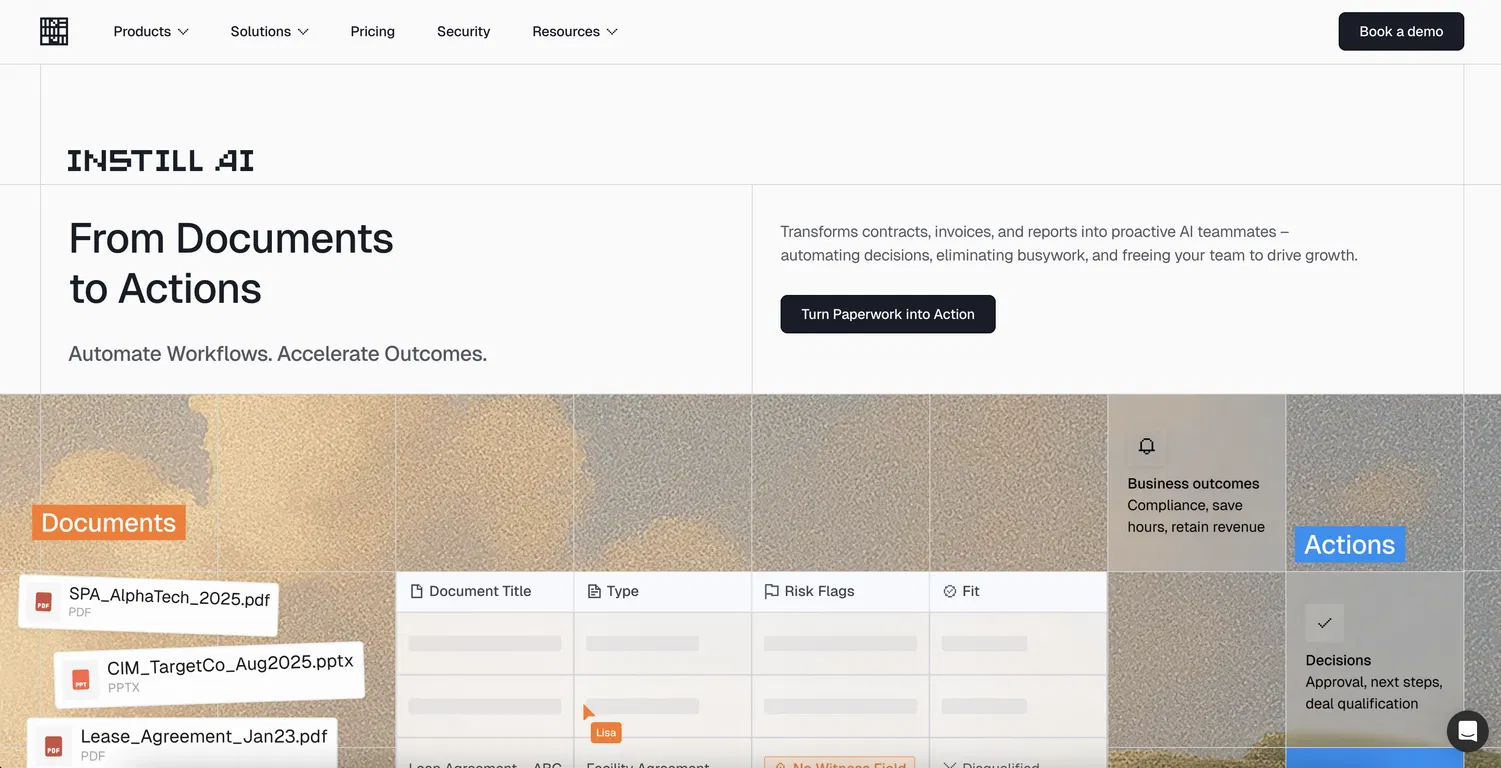 Instill Tech screenshot