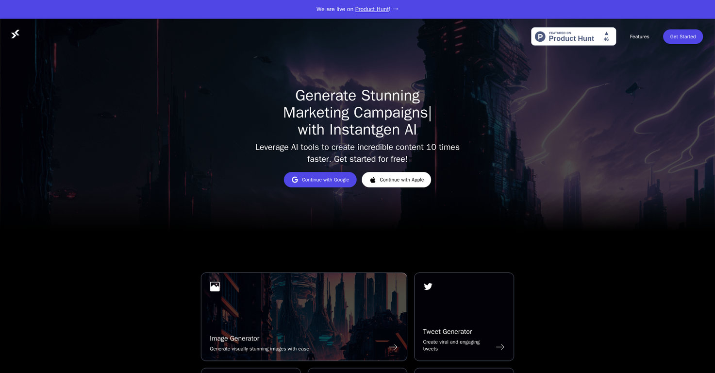 Instantgen screenshot