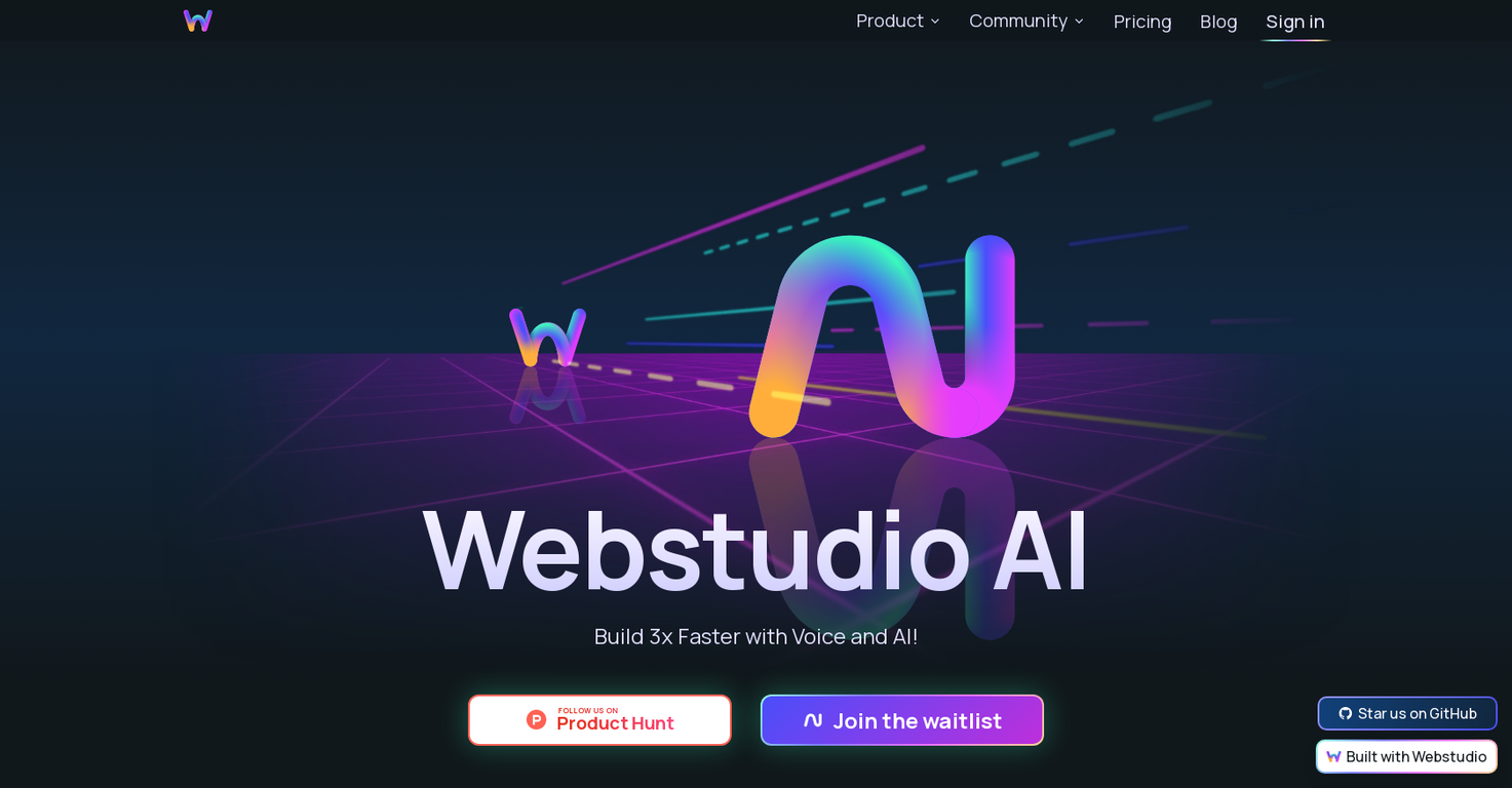Webstudio screenshot