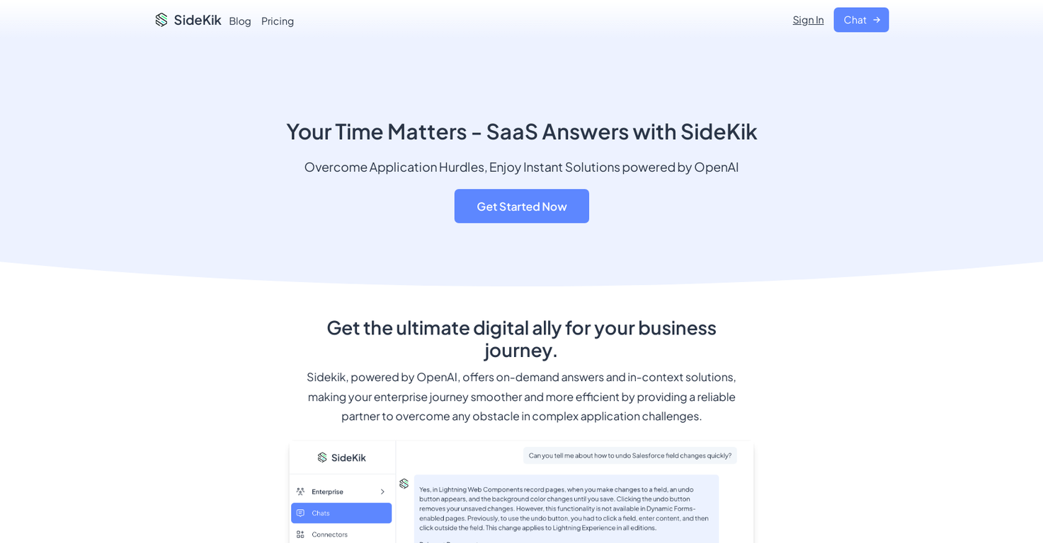 SideKik screenshot