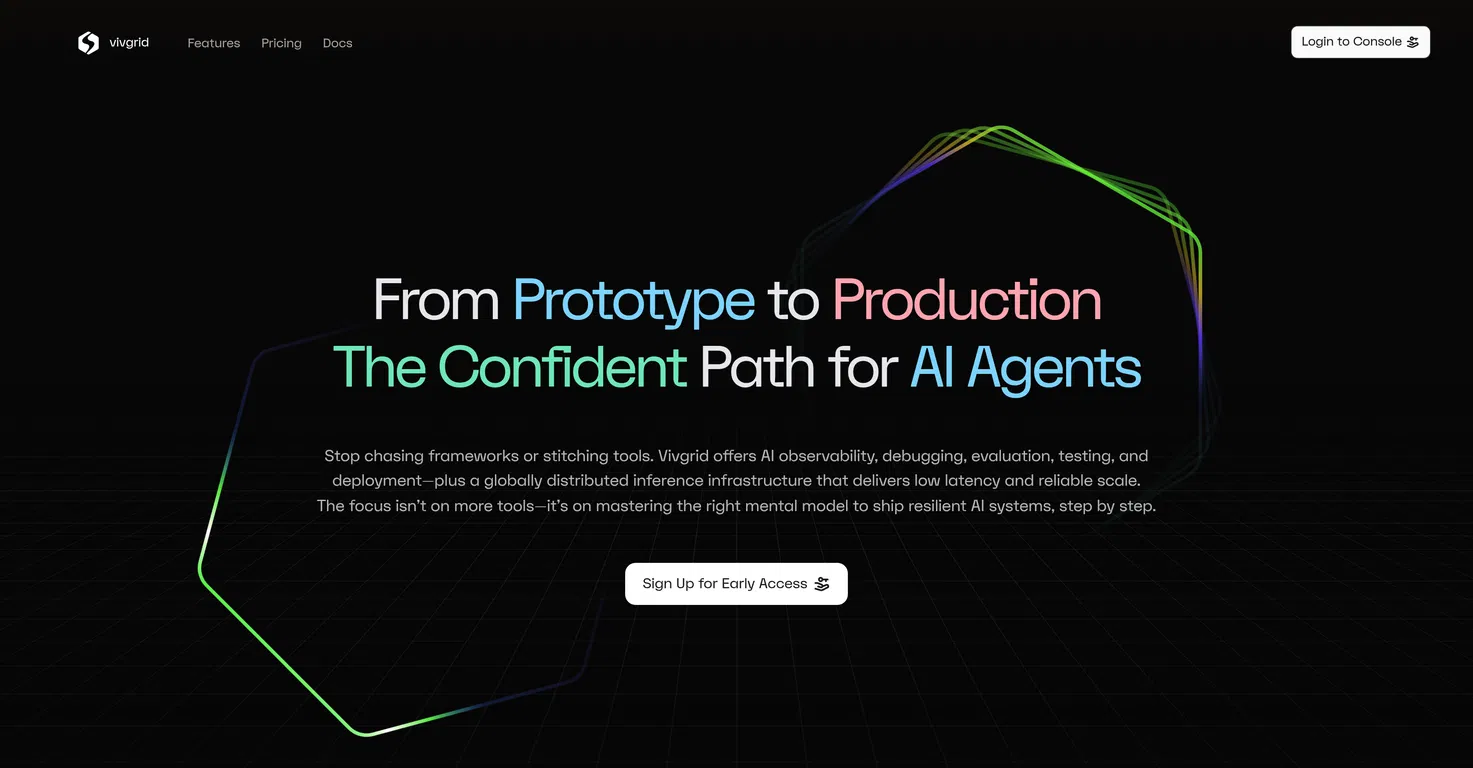 Vivgrid screenshot