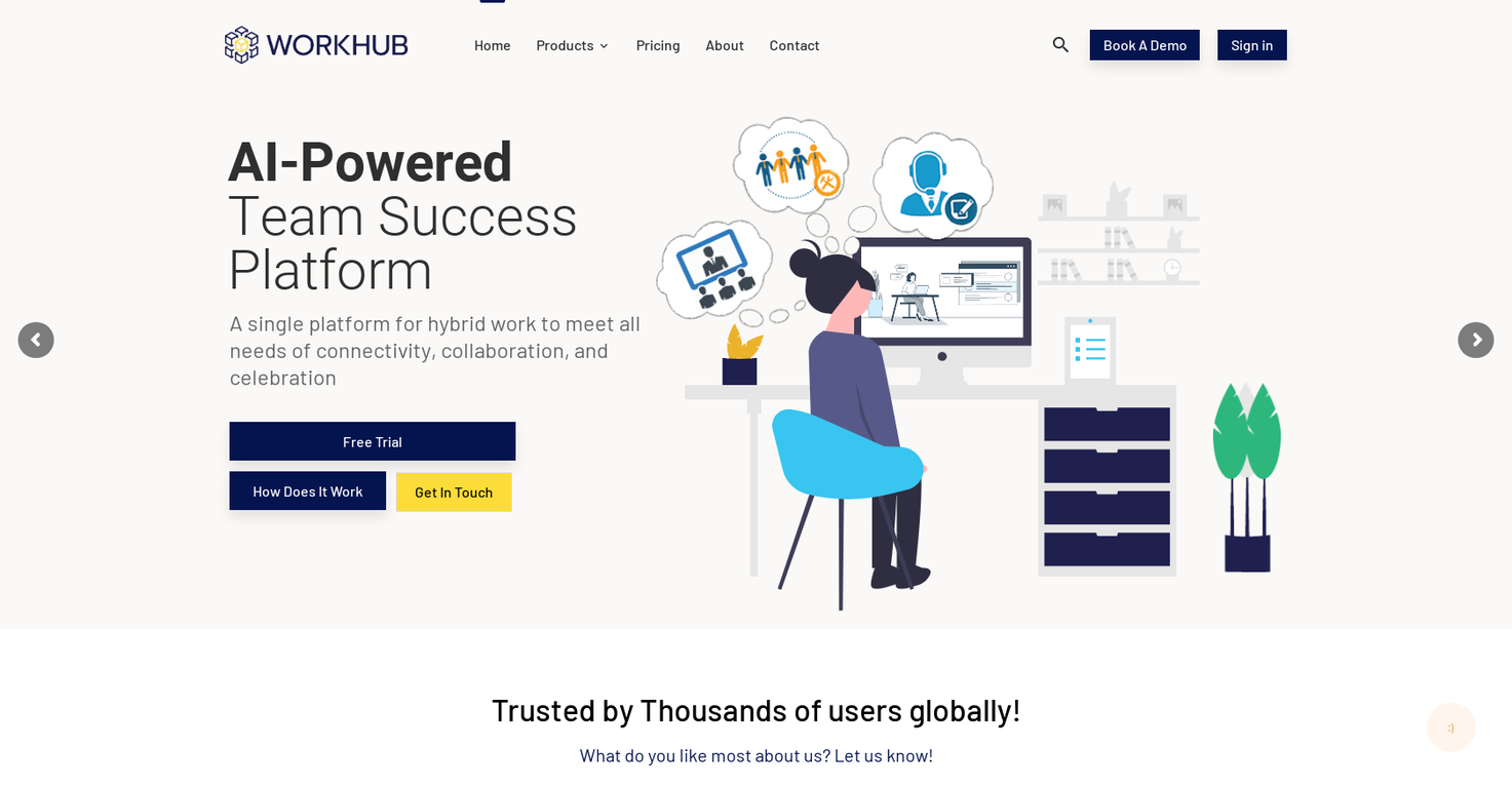 WorkHub screenshot