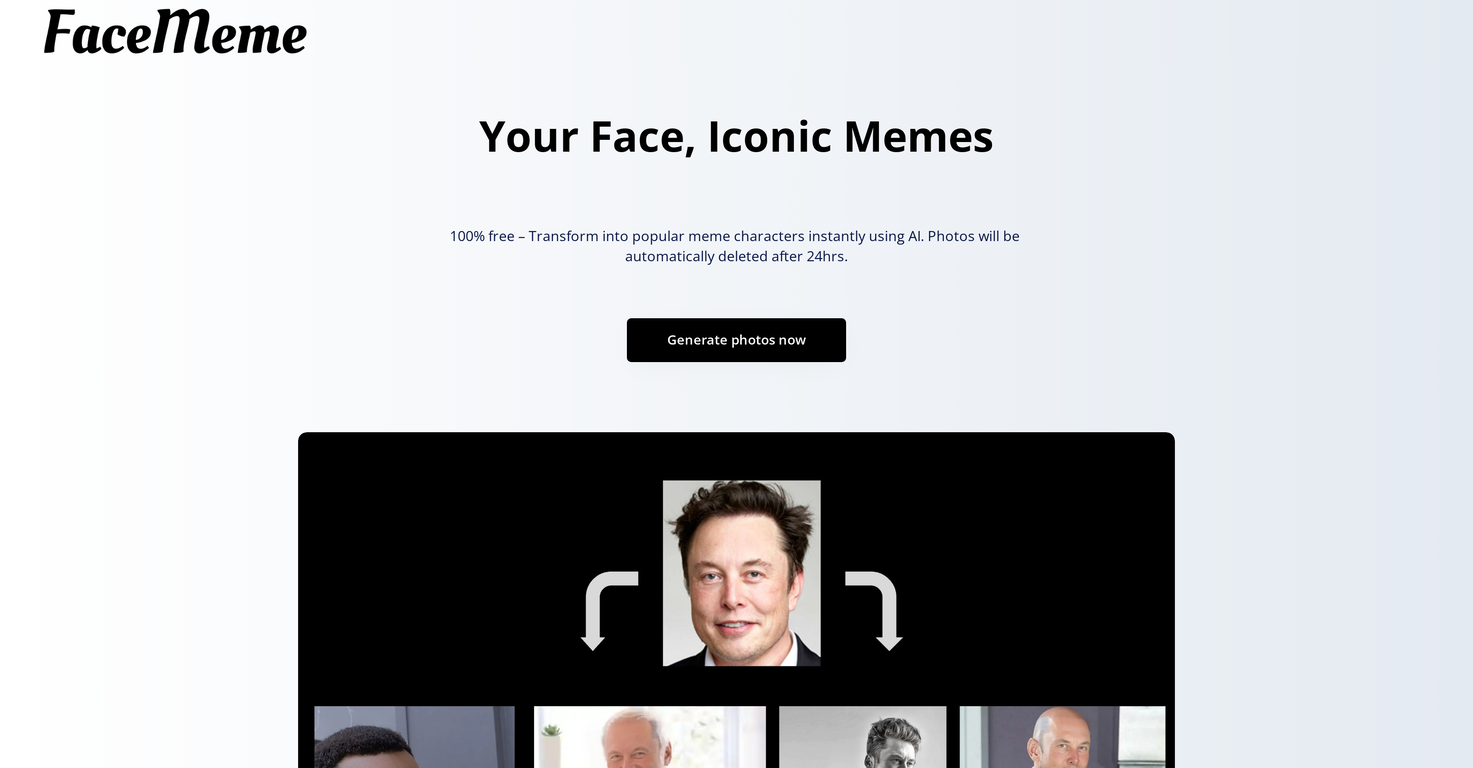 FaceMeme screenshot