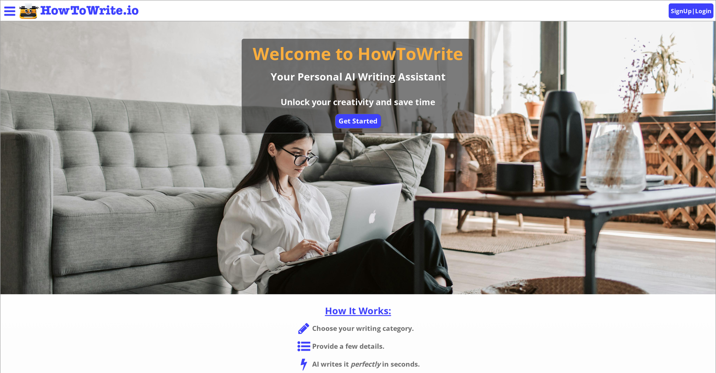 HowToWrite screenshot