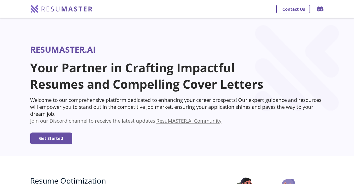 ResuMaster screenshot