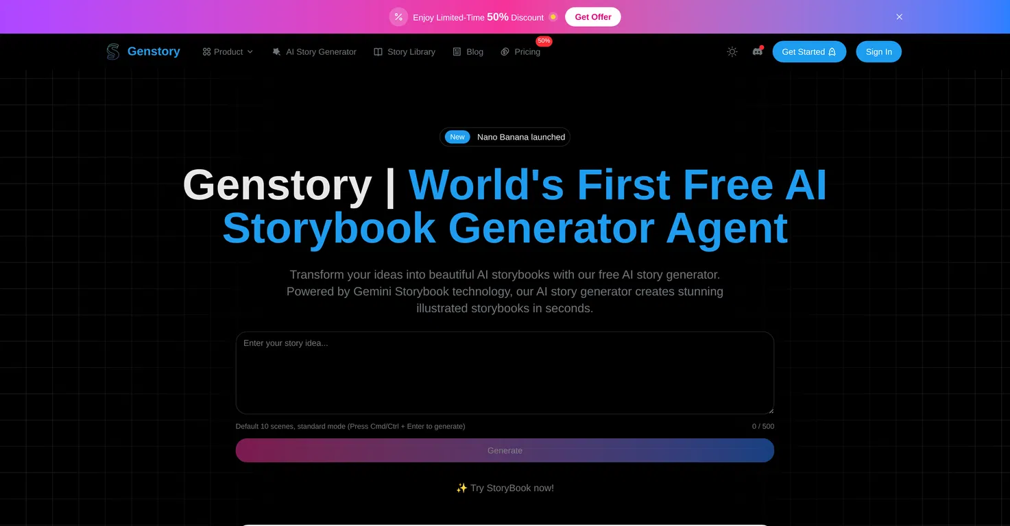 GenStory screenshot
