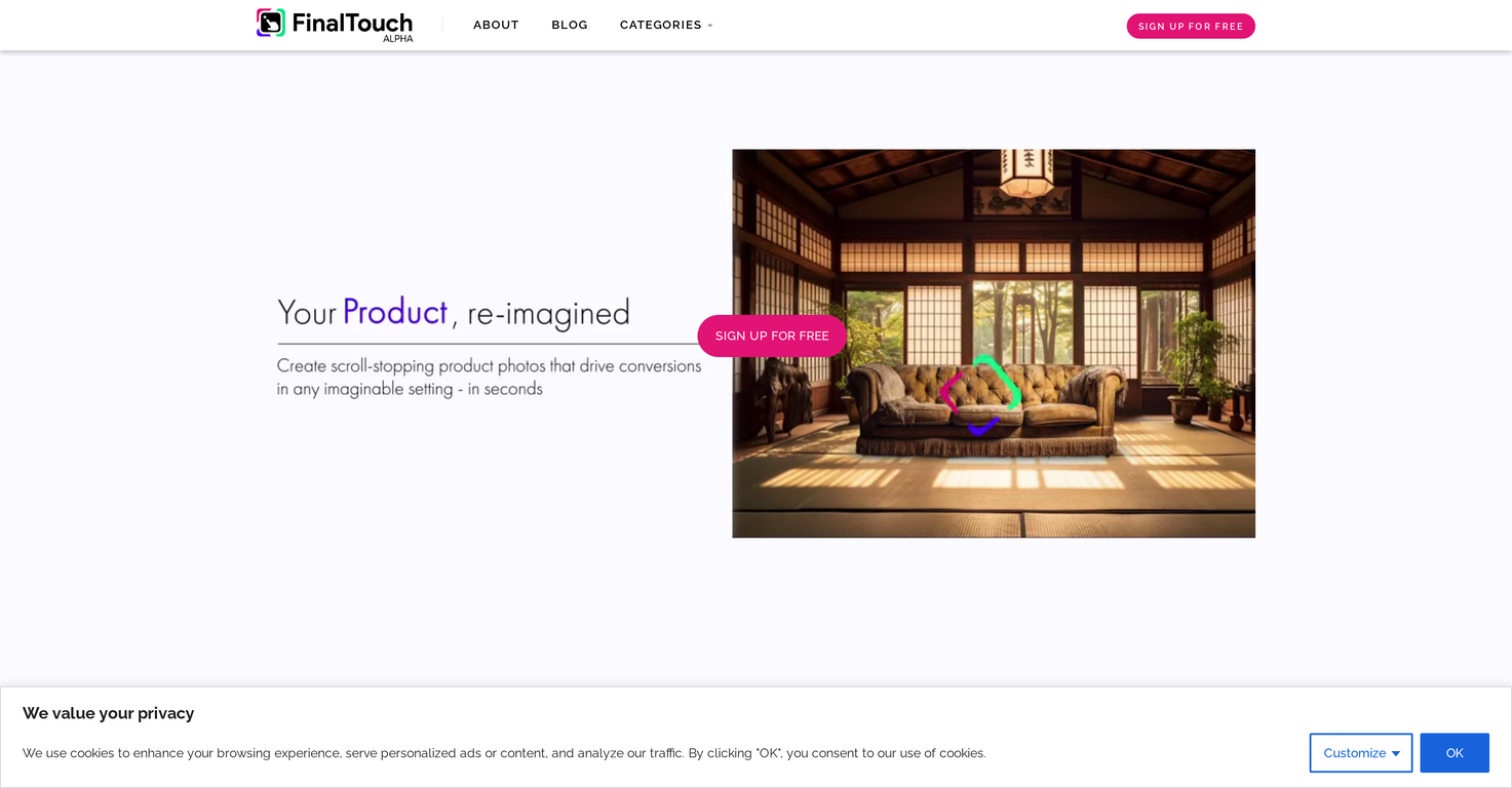 Final Touch screenshot