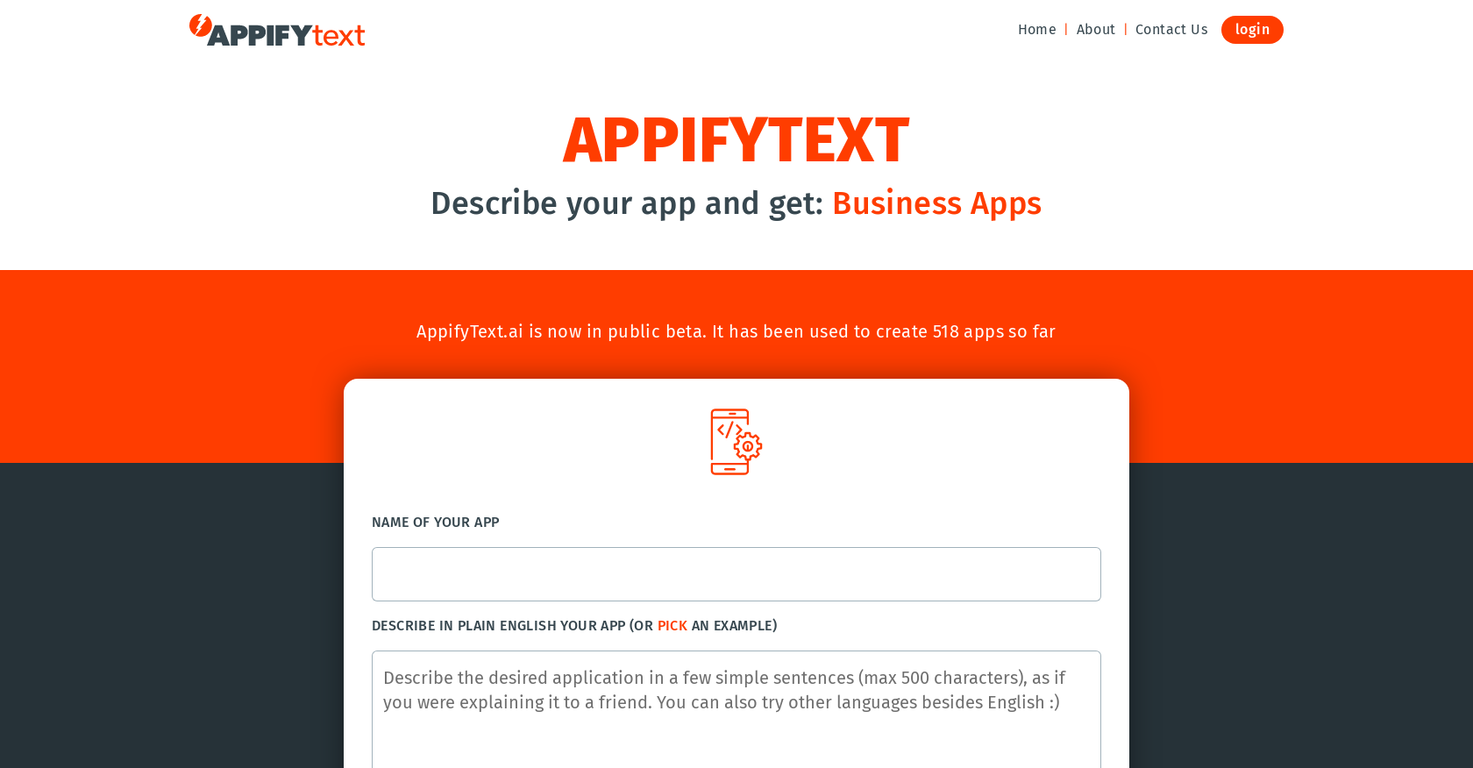 AppifyText screenshot