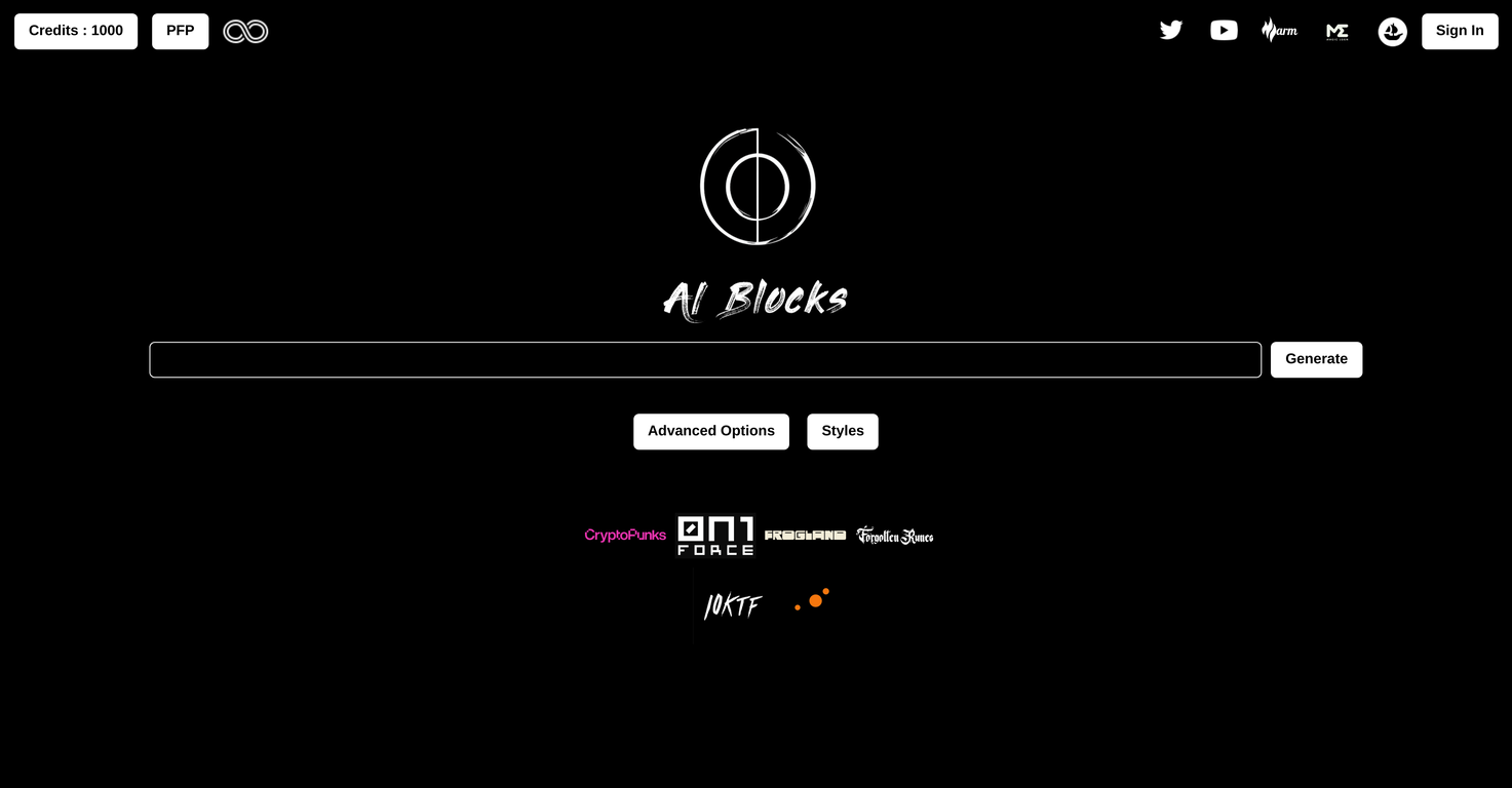 Aiblocks screenshot