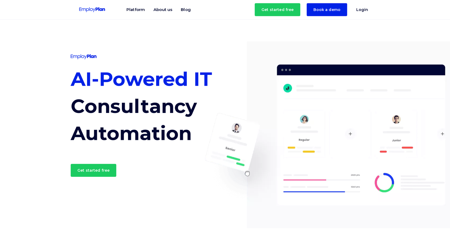 Employplan screenshot