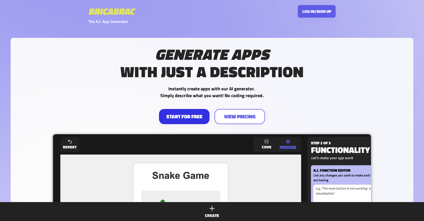 Bricabrac screenshot