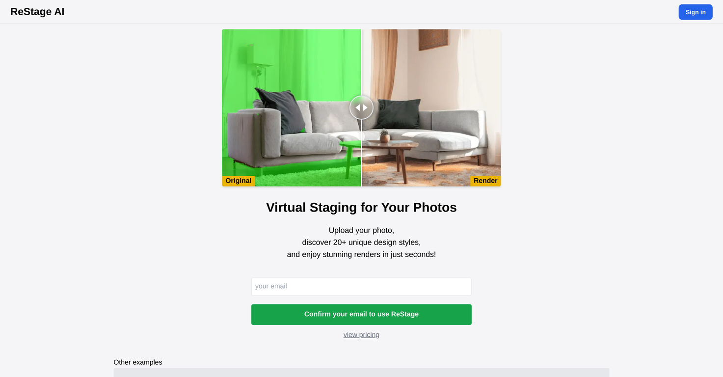 ReStage screenshot