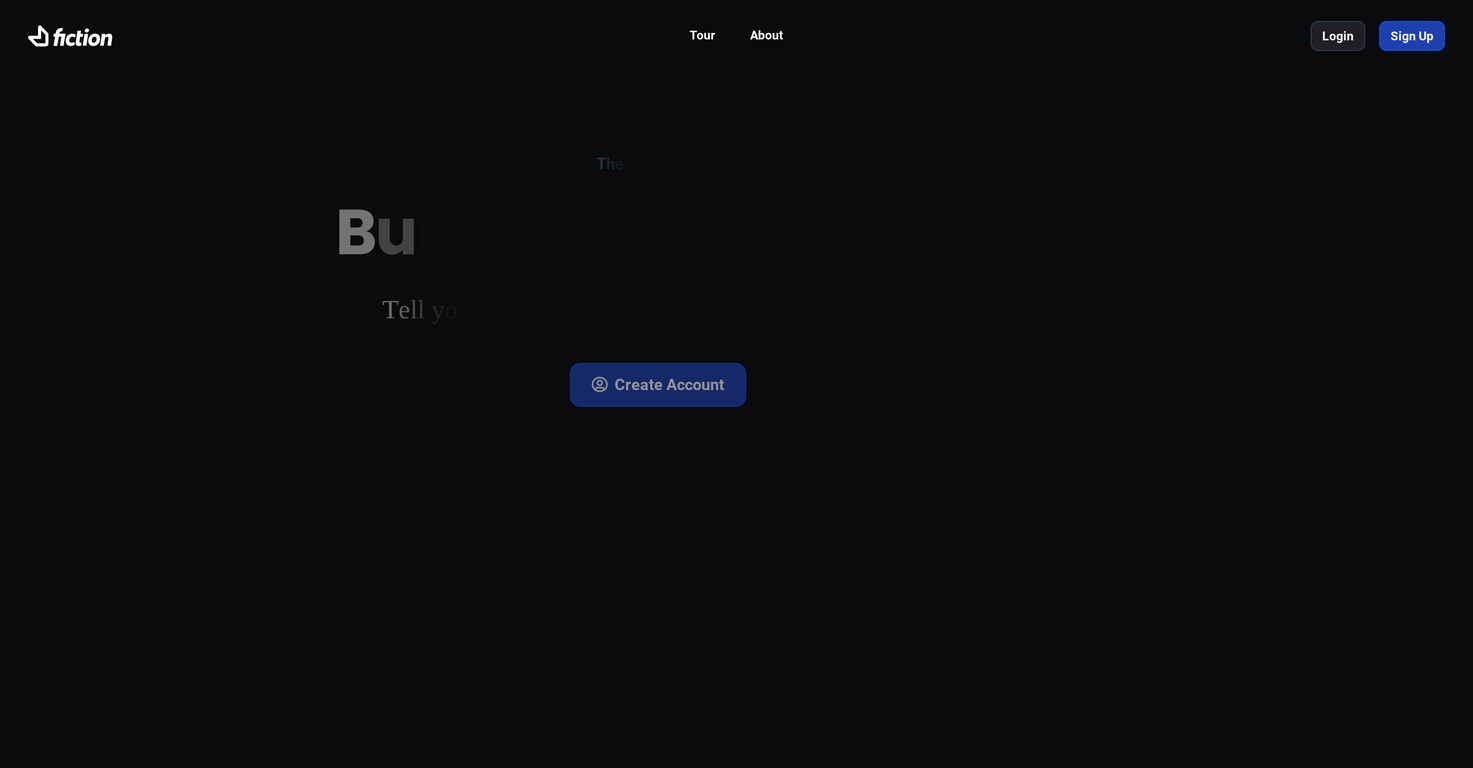 Fiction screenshot