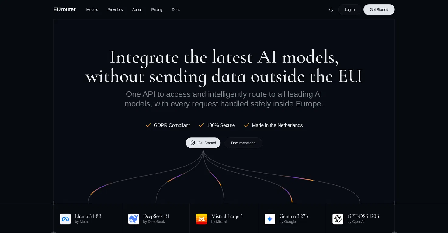 EUrouter screenshot